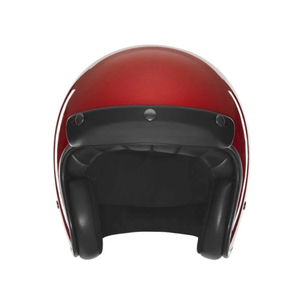 Casque Moto Jet N243 Paillete Rouge | NOX