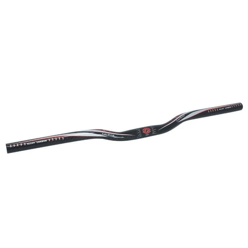 CINTRE VTT DEMI RELEVE CARBONE 25.4mm L620mm (HAUTEUR 20mm)