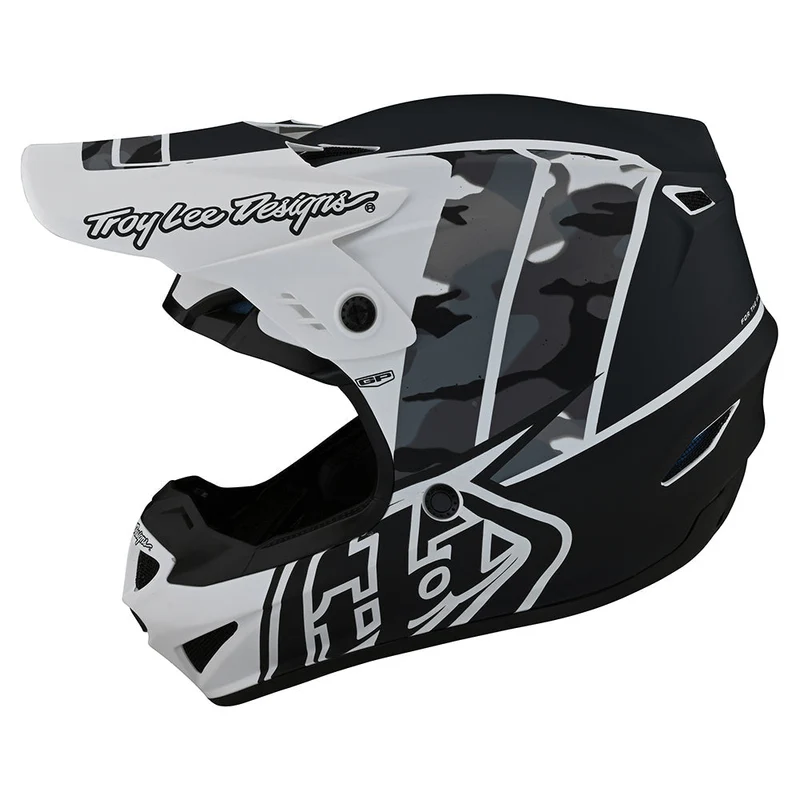Youth Gp Helmet Nova Camo White