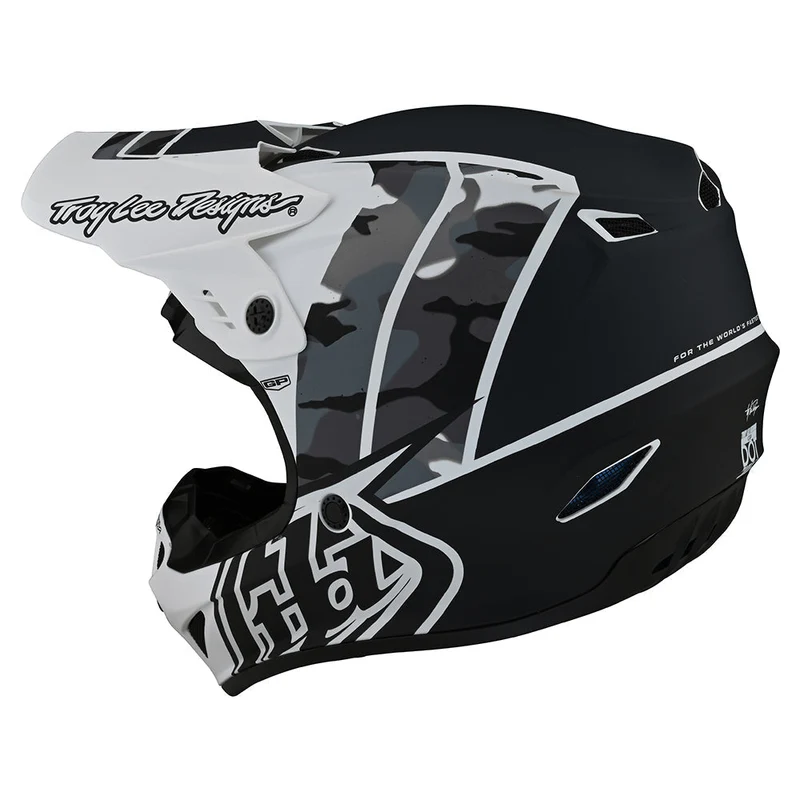 Youth Gp Helmet Nova Camo White
