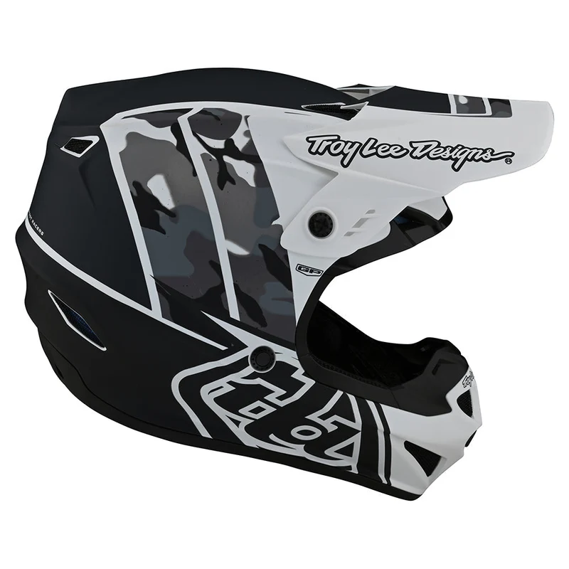 Youth Gp Helmet Nova Camo White