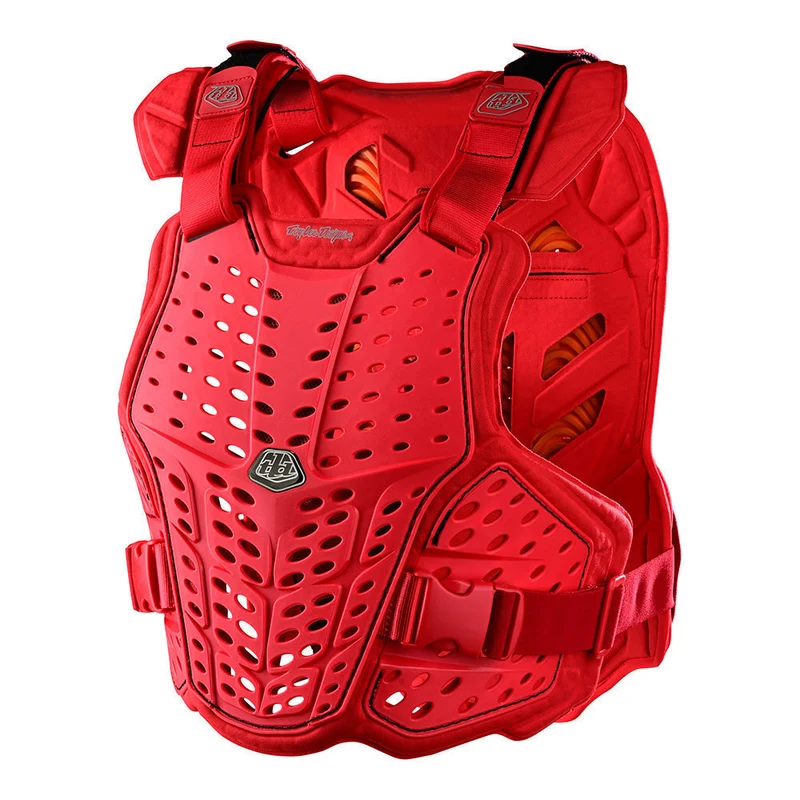 Rockfight Ce Chest Protector Solid Red