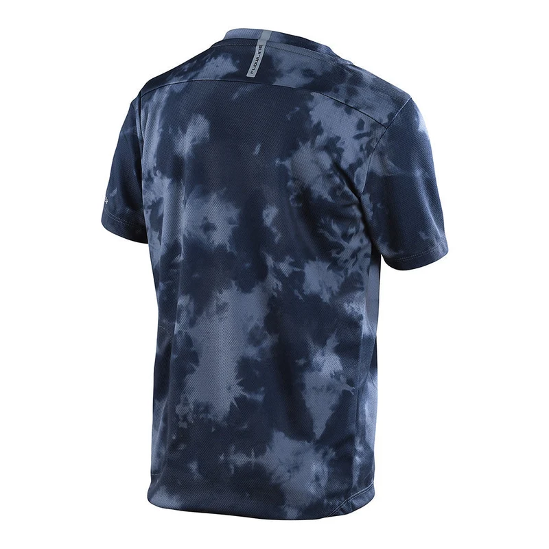 Youth Flowline Short Sleeve Jersey Plot Charcoal