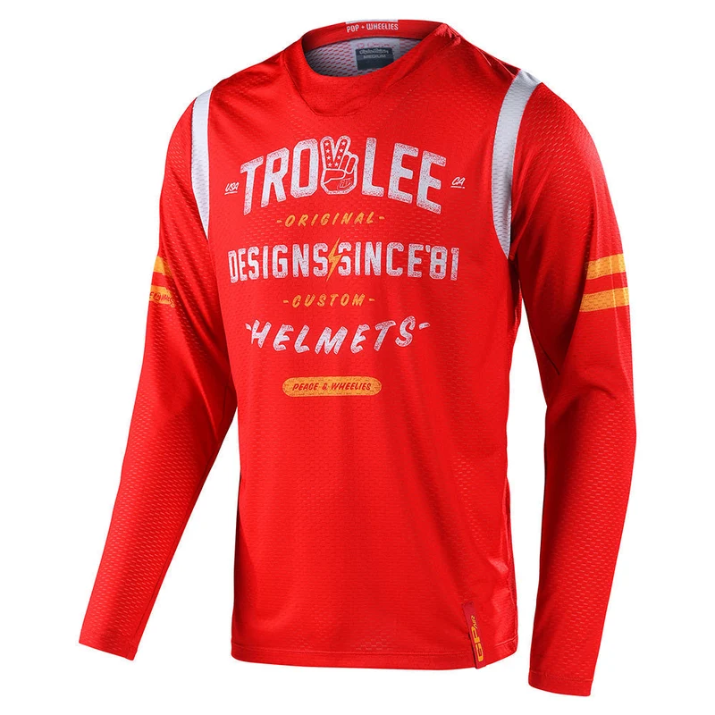 Gp Air Long Sleeve Jersey Roll Out Red