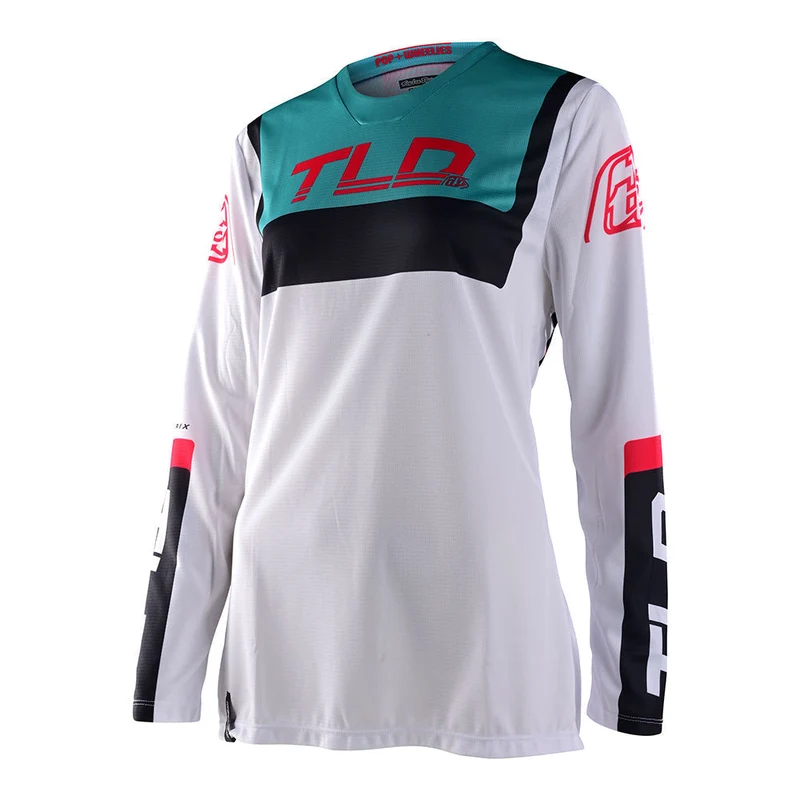 Womens Gp Long Sleeve Jersey Brazen White