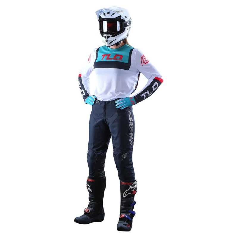 Womens Gp Long Sleeve Jersey Brazen White
