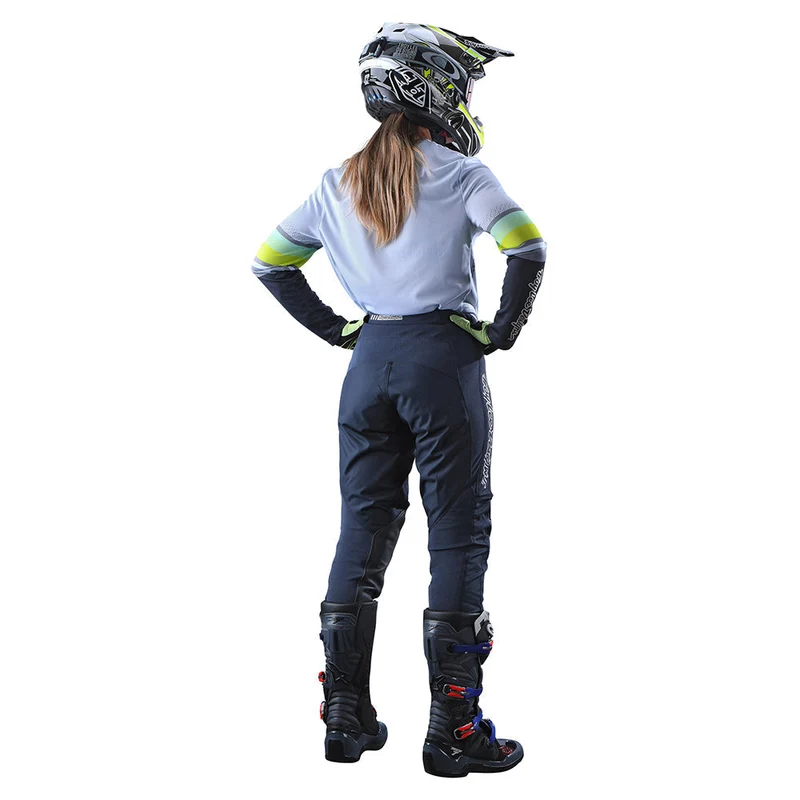 Womens Gp Long Sleeve Jersey Warped White