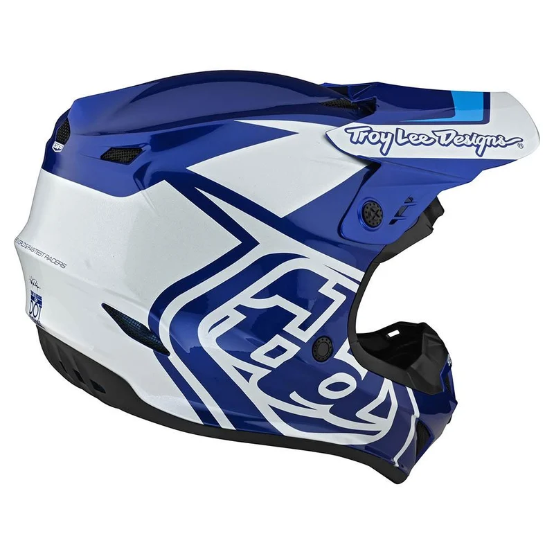 Gp Helmet Overload Blue/White
