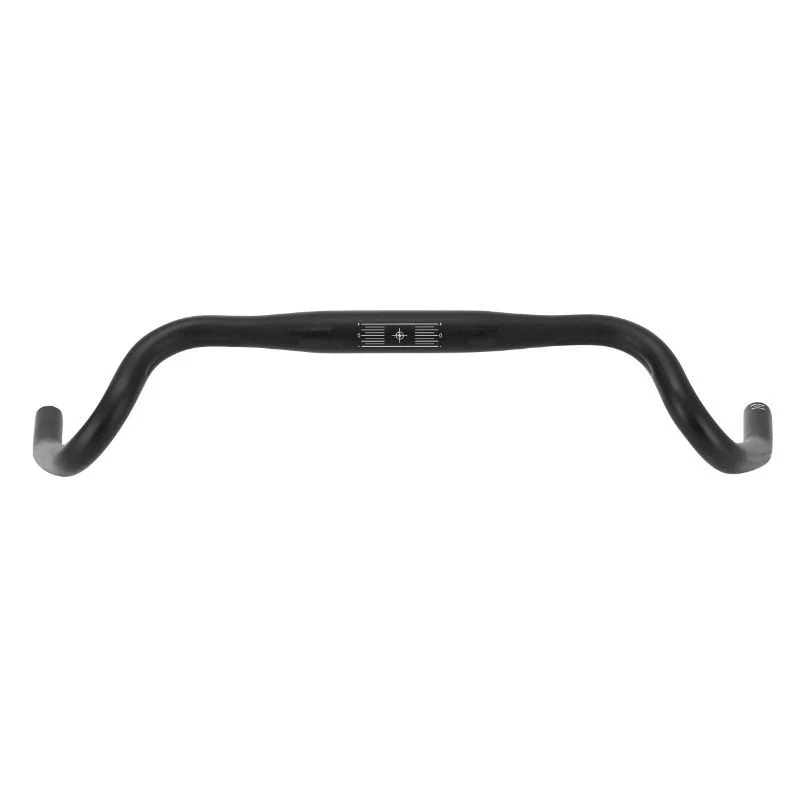 CINTRE ROUTE ERGOTEC GRAVEL ALU NOIR DIAM 31.8mm L 440/580 mm (HOMOLOGUE NIVEAU 5)
