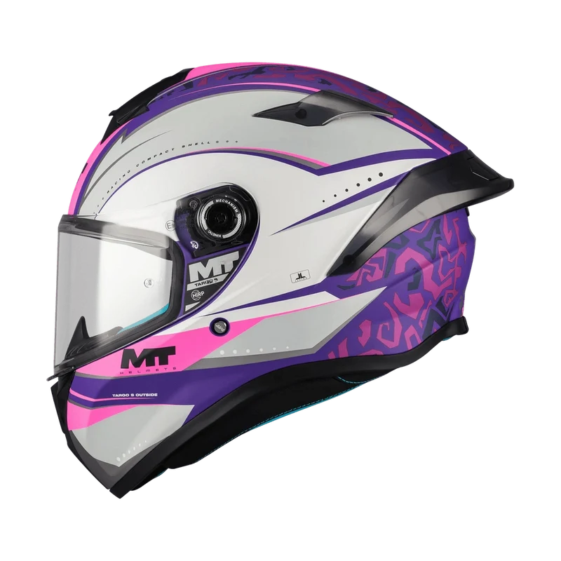 Casque Intégral Femme MT Targo S Outside Rose/Violet — ECE 22.06