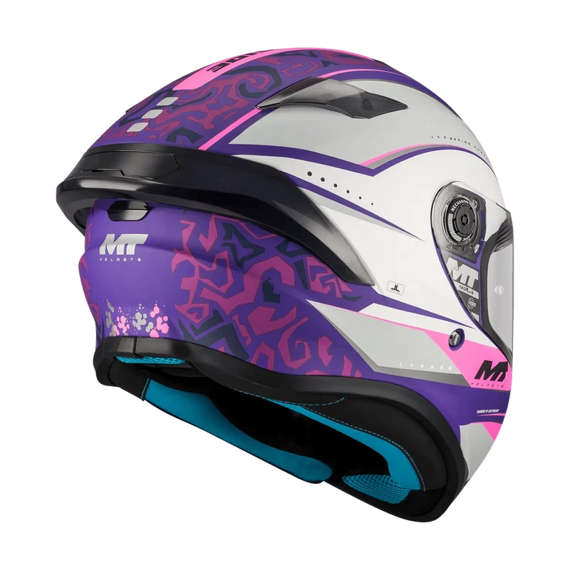 Casque Intégral Femme MT Targo S Outside Rose/Violet — ECE 22.06