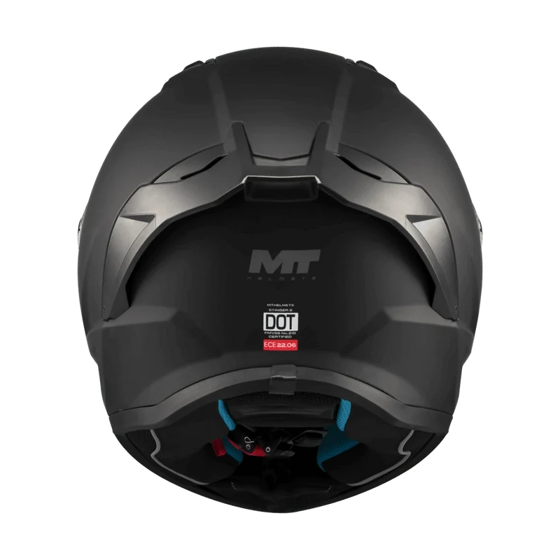 Casque Intégral MT Stinger 2 Noir Mat — ECE 22.06