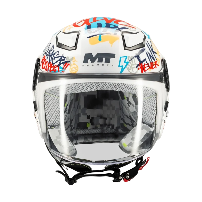 Casque Jet Enfant MT Lite Crew Graphic — ECE 22.06 Passager Scooter