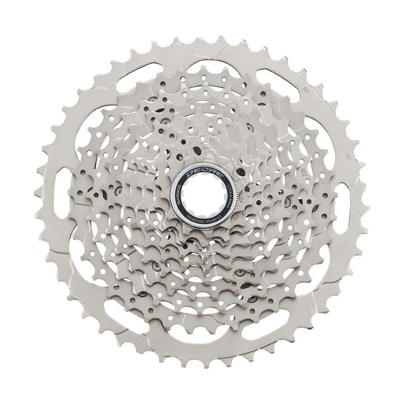CASSETTE 10V. SHIMANO DEORE M4100 11-46 (11-13-15-18-21-24-28-32-37-46)
