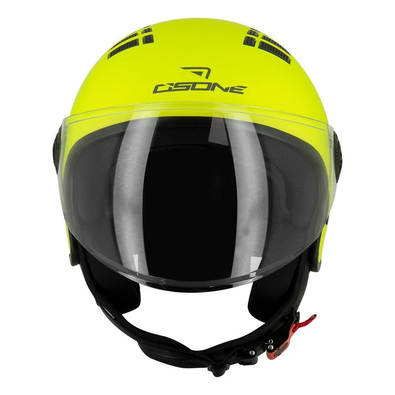 Casque Jet Jaune Fluo CITIZEN — Haute Visibilité | Homologué ECE R22-06