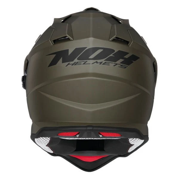 Casque Moto Adventure N312 Kaki Mat | NOX