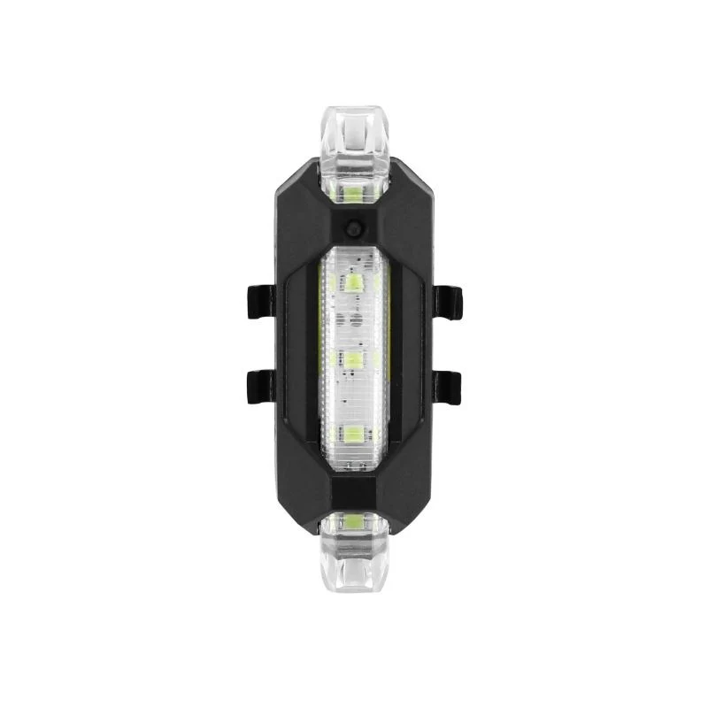 VOYANT LUMINEUX POUR ESSIEUX ARRIERE DE TROTTINETTE XIAOMI M365, PRO BLANC (RECHARGEABLE USB)