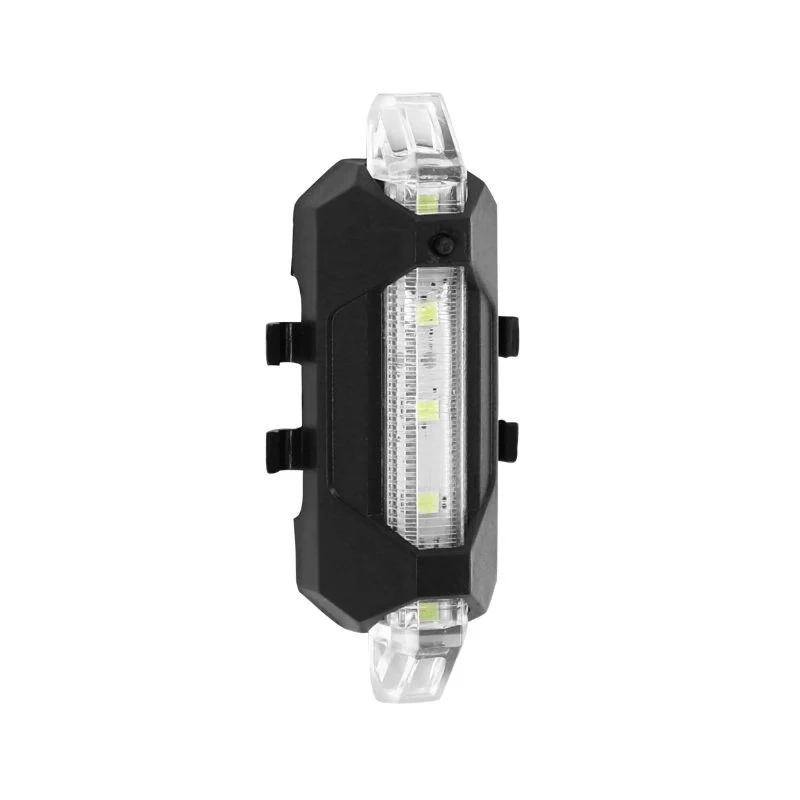 VOYANT LUMINEUX POUR ESSIEUX ARRIERE DE TROTTINETTE XIAOMI M365, PRO BLANC (RECHARGEABLE USB)