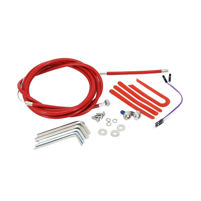 SYSTEME DE SUSPENSION ARRIERE POUR TROTTINETTE XIAOMI PRO, PRO 2 ROUGE (COMPLET)