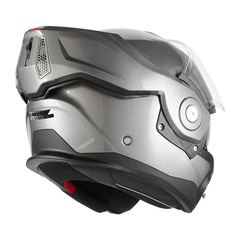 Casque Moto Modulable Réversible Spinner Titanium Brosse Mat | NOX