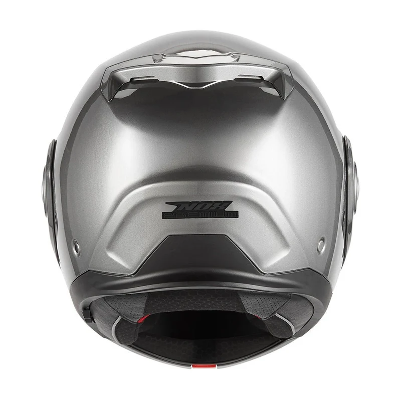 Casque Moto Modulable Réversible Spinner Titanium Brosse Mat | NOX