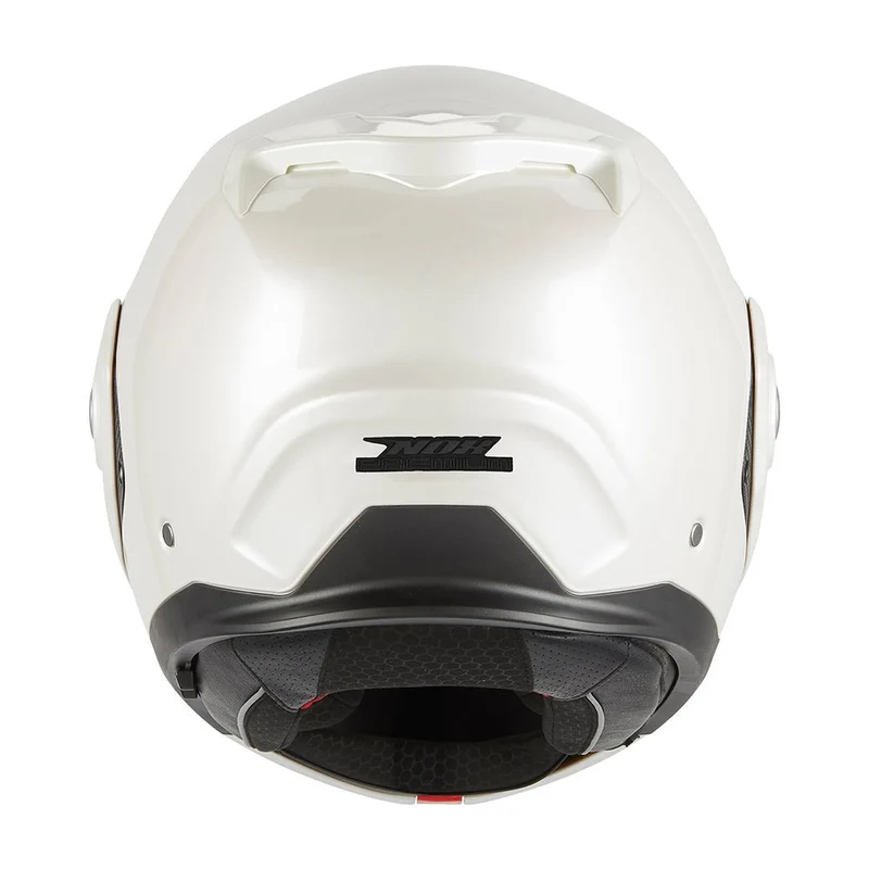 Casque Moto Modulable Réversible Spinner Blanc Perle | NOX