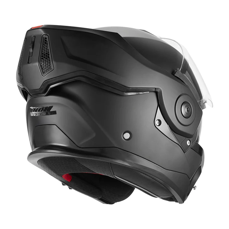 Casque Moto Modulable Réversible Spinner Noir Brillant | NOX