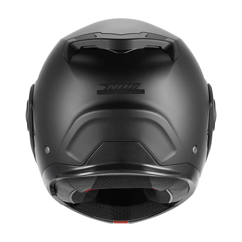 Casque Moto Modulable Réversible Spinner Noir Brillant | NOX