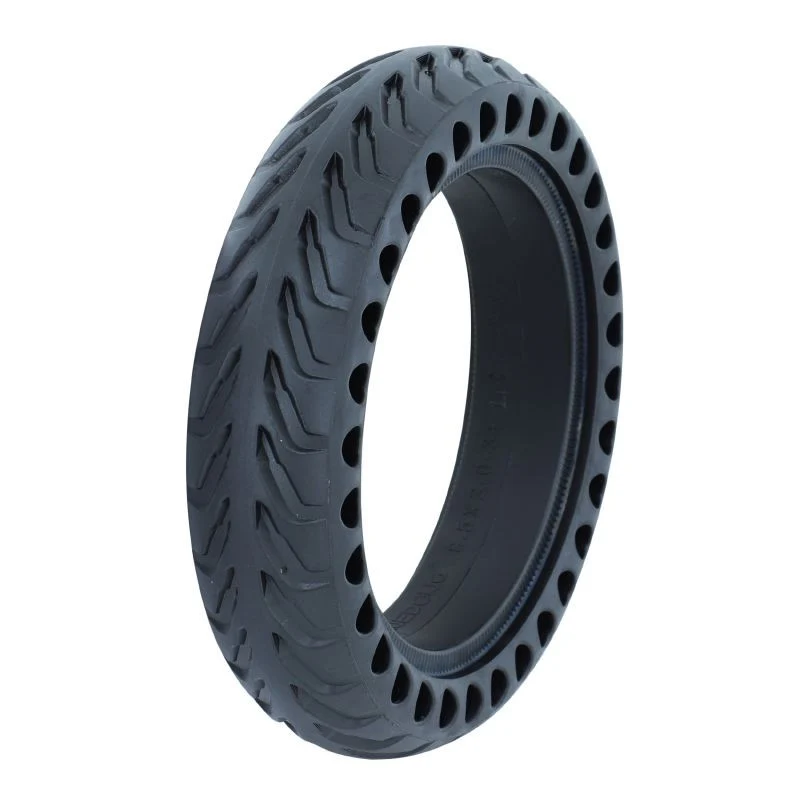PNEU TROTTINETTE 8.5 X 2.00 NID ALVEOLE NOIR TR ANTI-CREVAISON - PNEU PLEIN