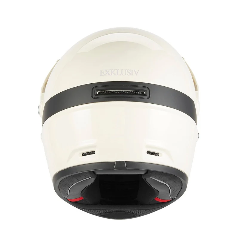 Casque Intégral Dust Crème — EXKLUSIV