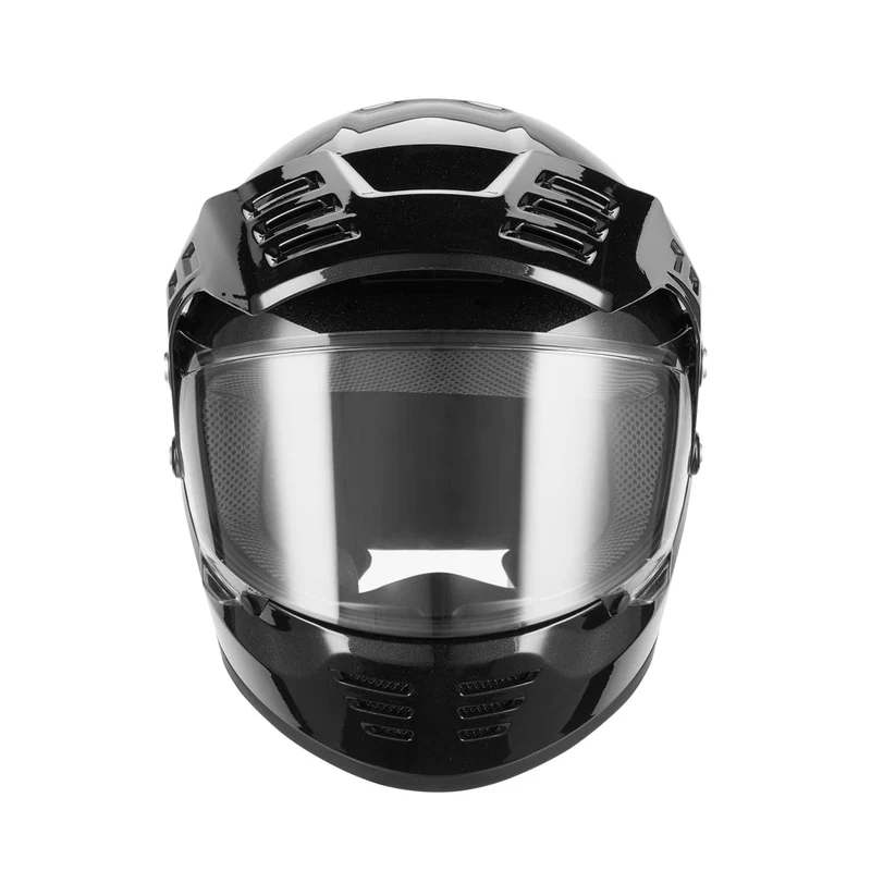 Casque Intégral Dust Noir Brillant — EXKLUSIV