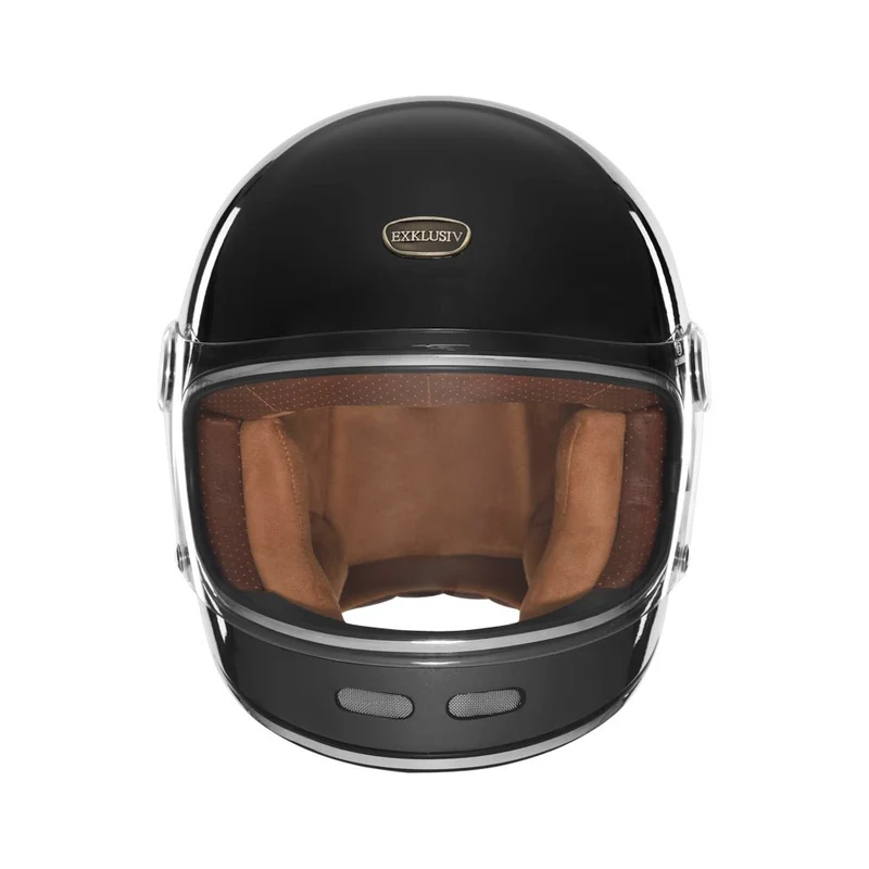 Casque Intégral Duke II Flat Noir Mat/Rouge/Orange/Jaune — EXKLUSIV
