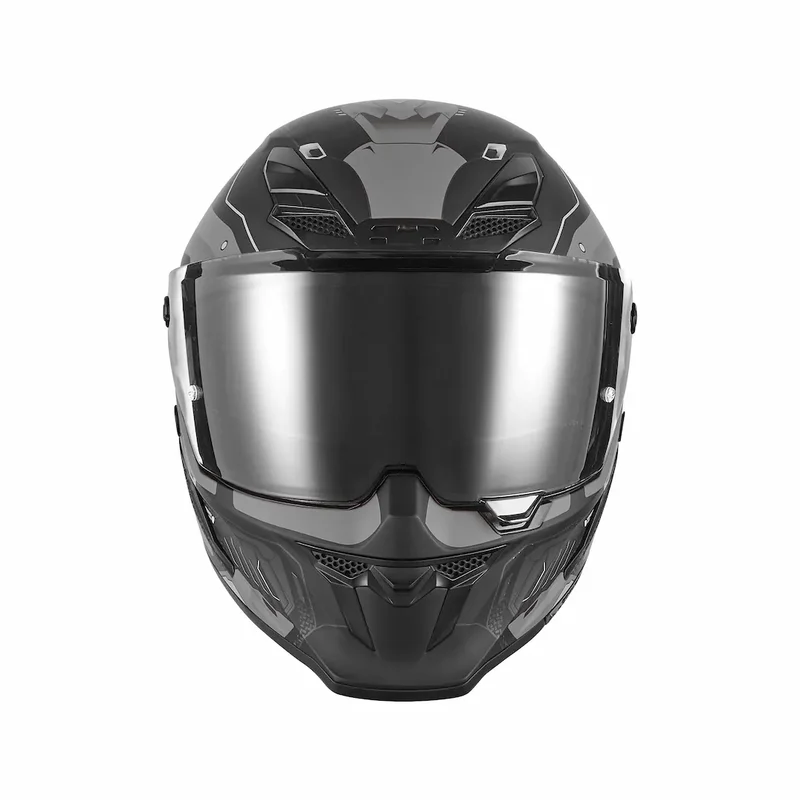 Casque Intégral Goliath Berserk Noir Mat/Titanium — EXKLUSIV