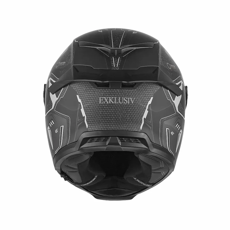 Casque Intégral Goliath Berserk Noir Mat/Titanium — EXKLUSIV