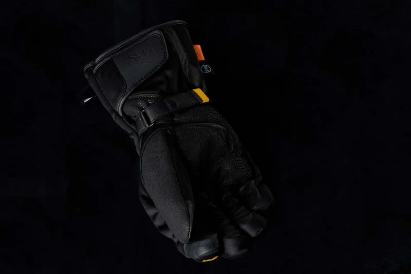 Gants Moto Cuir Homme Furygan HEAT X KEVLAR® Noir | Hiver