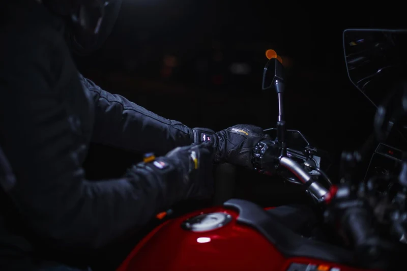 Gants Moto Cuir Homme Furygan HEAT X KEVLAR® Noir | Hiver