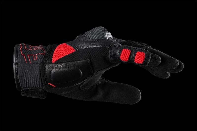 Gants Moto Homme Furygan GALAX EVO Noir-Rouge | Été