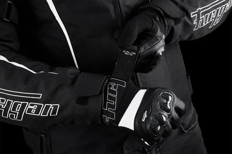 Gants Moto Homme Furygan GALAX EVO Noir-Blanc | Été