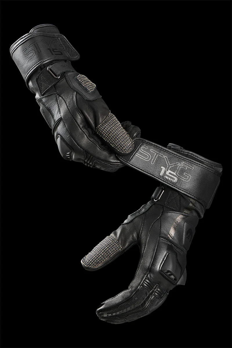 Gants Moto Cuir Homme Furygan STYG15 Noir | Racing