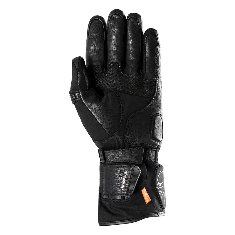 Gants Moto Cuir Homme Furygan STARKER D3O® PRIMALOFT® 37.5® Noir-Pearl | Hiver