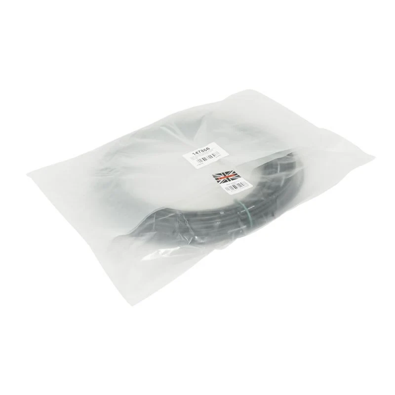 GAINE DE FREIN FIBRAX NOIR 5mm (ROULEAU DE 30M) AVEC LINER TEFLON