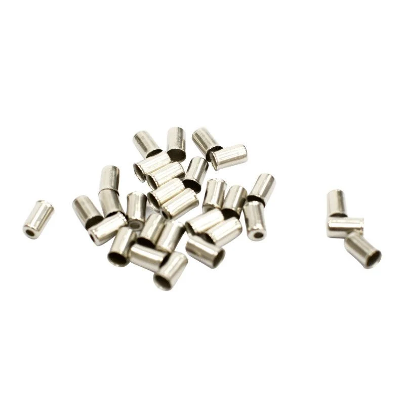 EMBOUT DE GAINE FREIN 5 mm - LONG 11 mm METAL (BOITE DE 200) -FIBRAX-