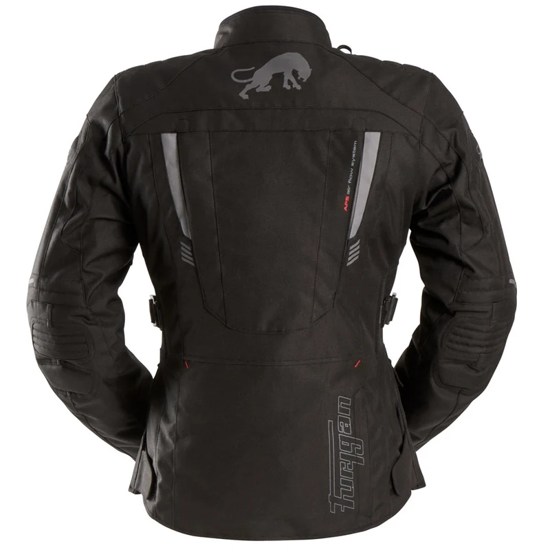 Blouson Moto Femme Furygan APALACHES LADY EVO Noir-Gris — CE AA