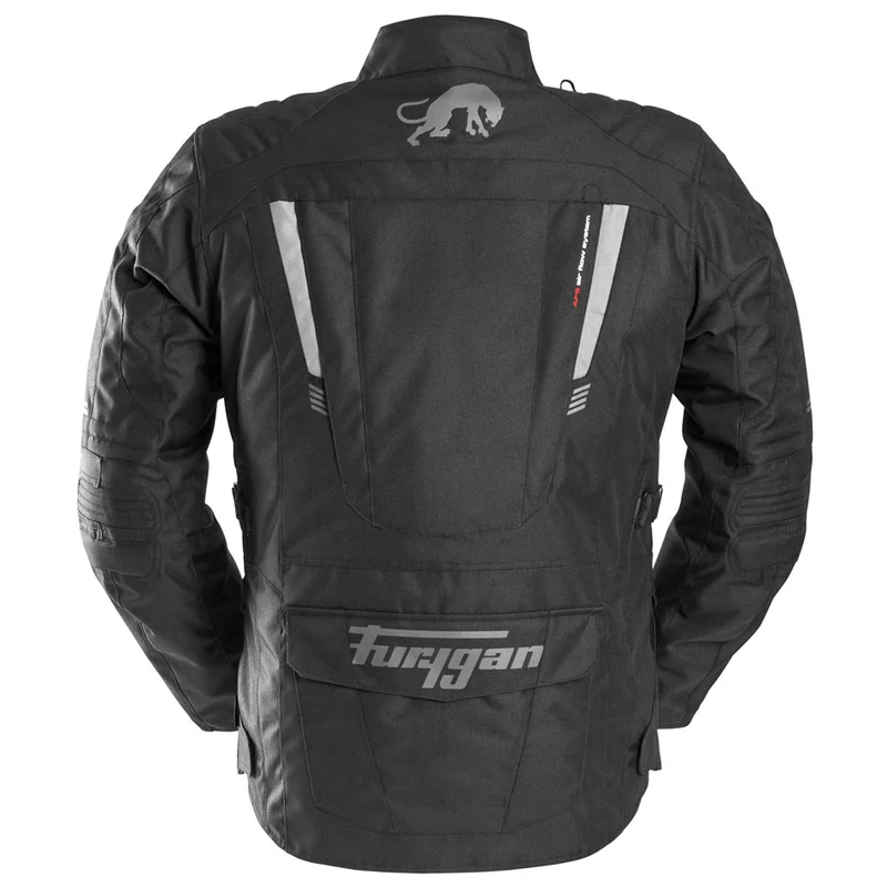 Blouson Moto Homme Furygan APALACHES EVO Noir-Gris — CE AA