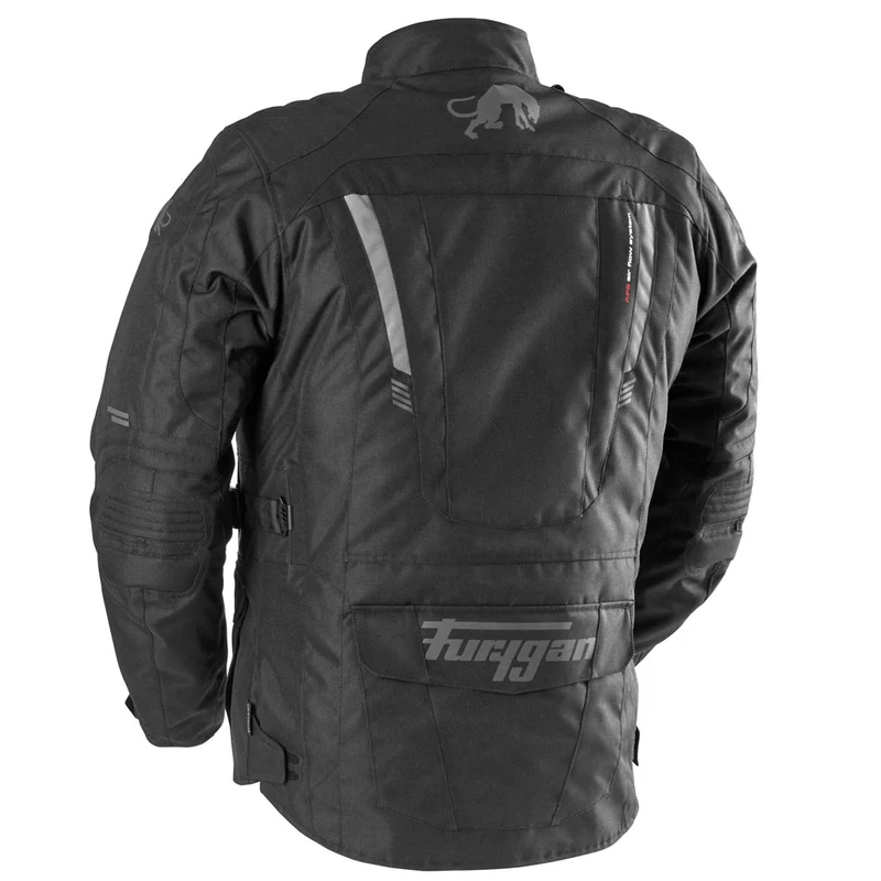 Blouson Moto Homme Furygan APALACHES EVO Noir-Gris — CE AA
