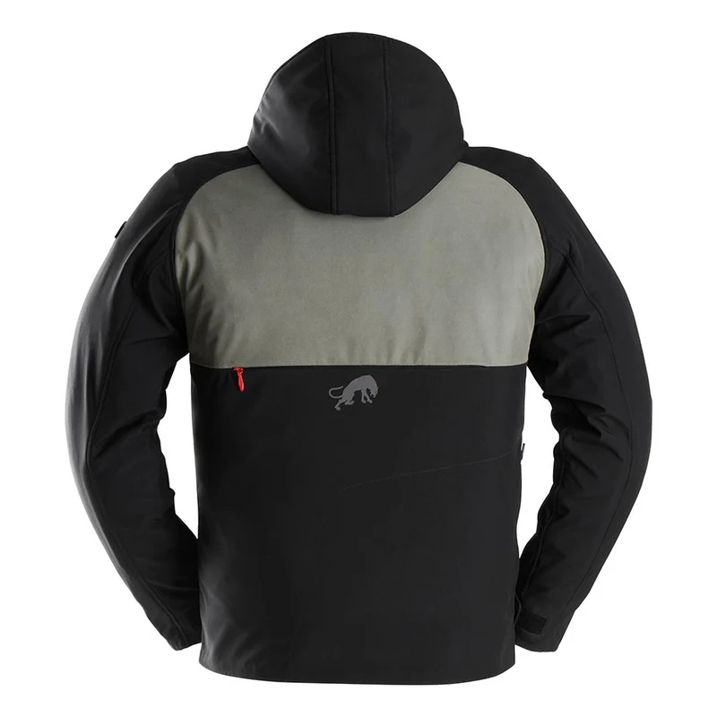 Blouson Moto Homme Furygan ADDAX Noir-Kaki — CE AA