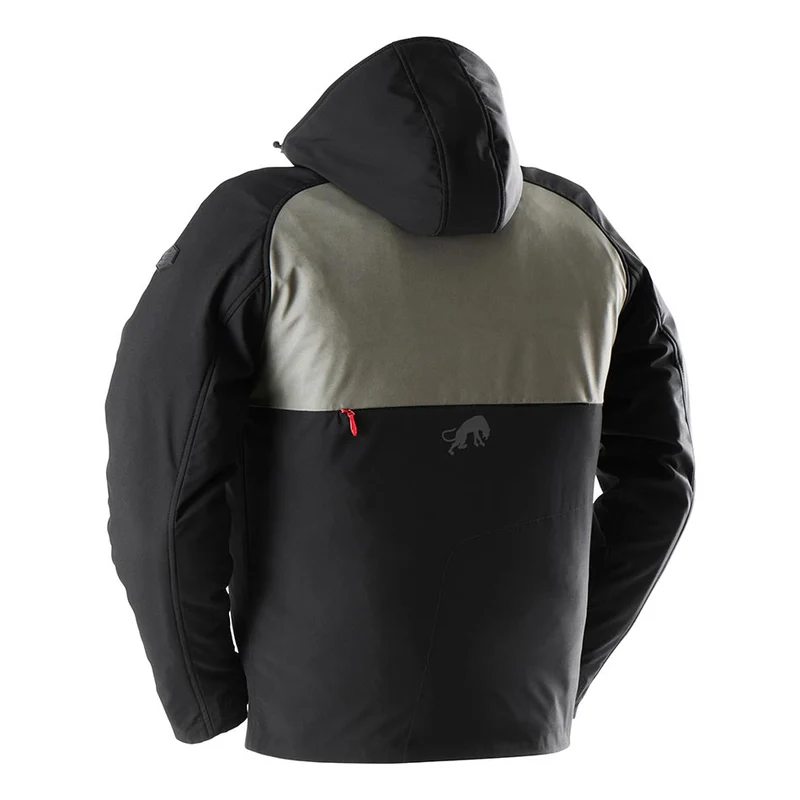 Blouson Moto Homme Furygan ADDAX Noir-Kaki — CE AA