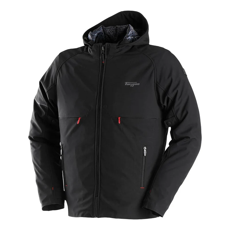 Blouson Moto Homme Furygan ADDAX Noir — CE AA