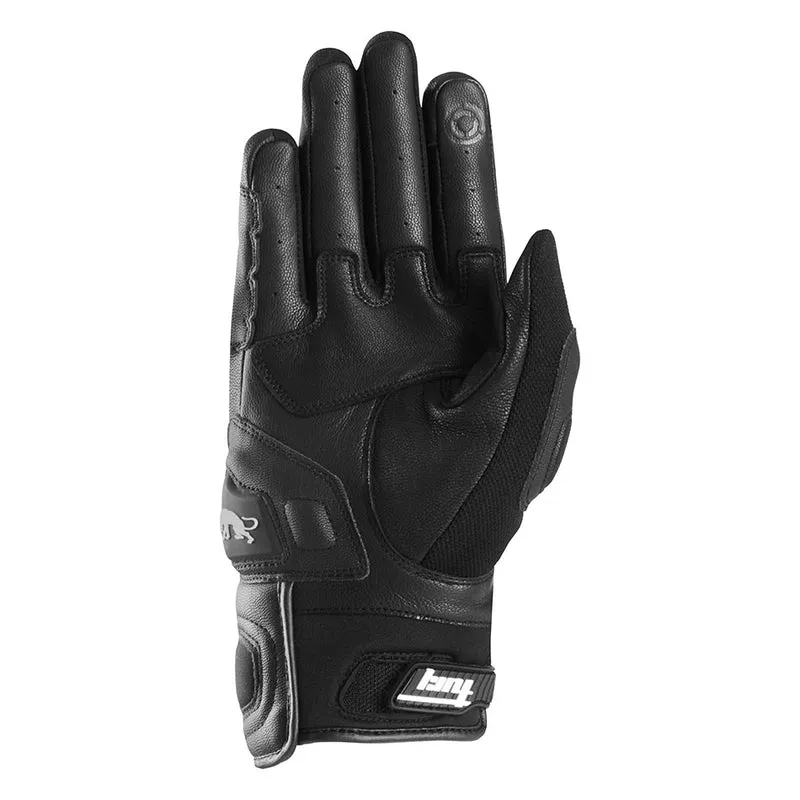 Gants Moto Cuir Homme Furygan WACO EVO 2 Noir-Blanc | Été
