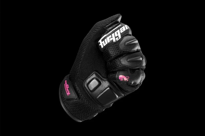 Gants Moto Cuir Femme Furygan TD12 LADY EVO Noir | Été